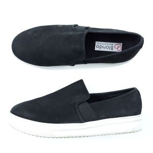 Blondo Black Suede Waterproof Gracie Sneakers Shoe
